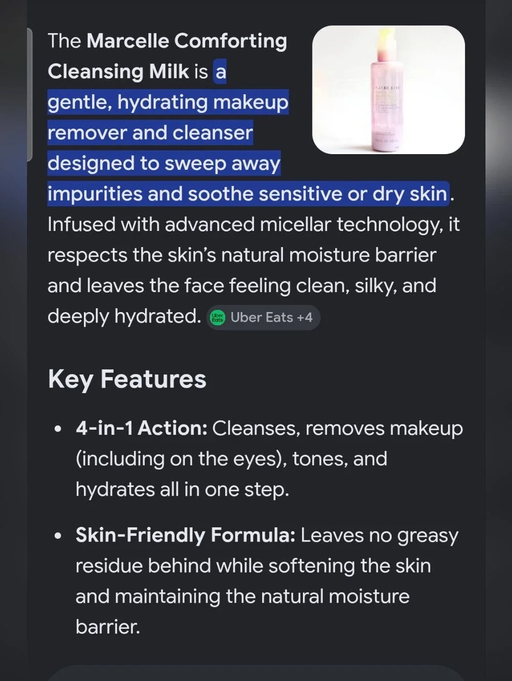 2x Marcelle Cleansing Milk + Extra Gentle Daily Scrub - Picture 2 of 3